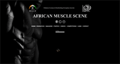 Desktop Screenshot of africanmuscle.com