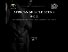 Tablet Screenshot of africanmuscle.com